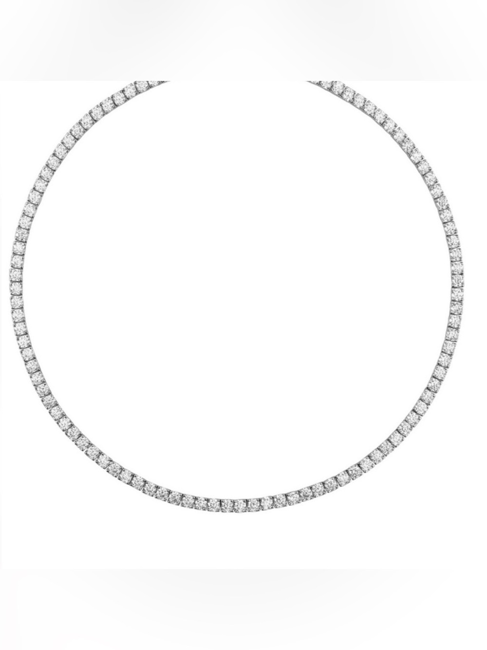 18k 18ct Tennis Necklace
